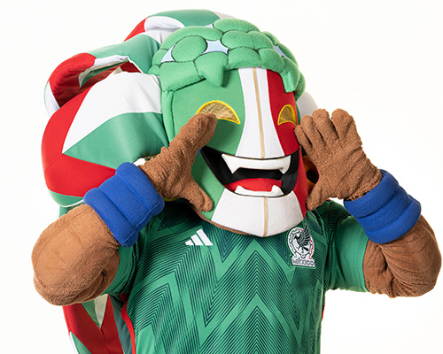 Kin, la mascota oficial de la Selección Nacional de México